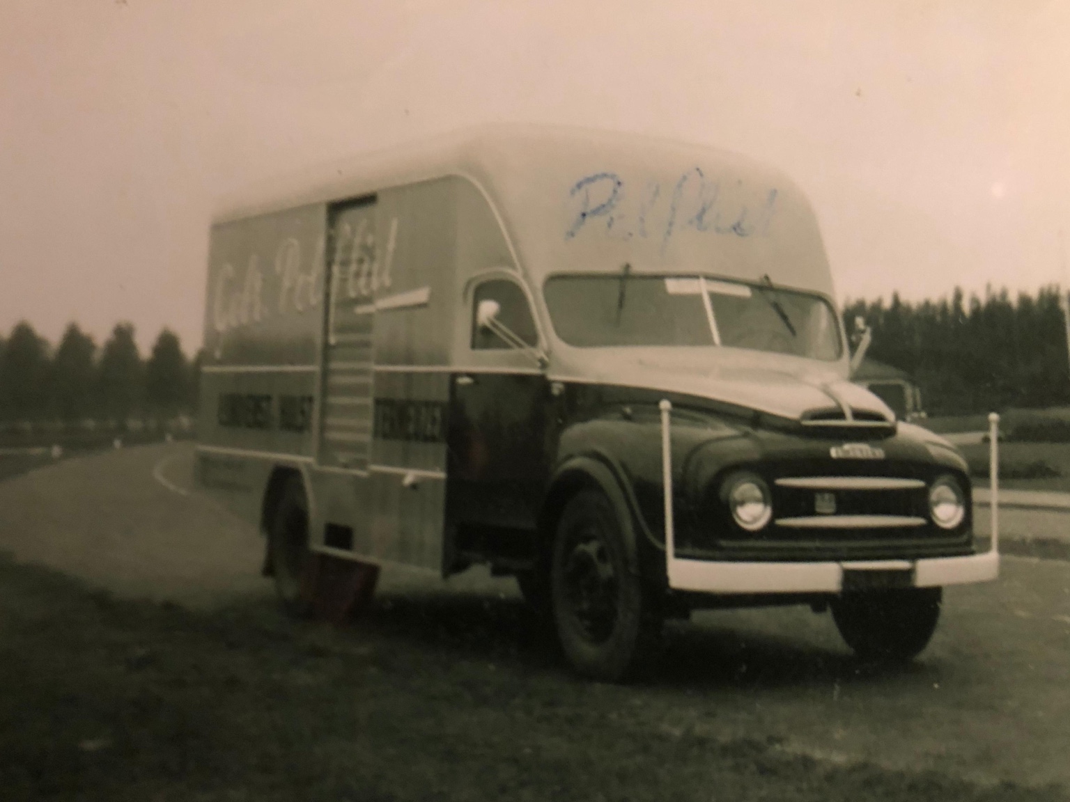 Historische vrachtwagen Transport Polfliet