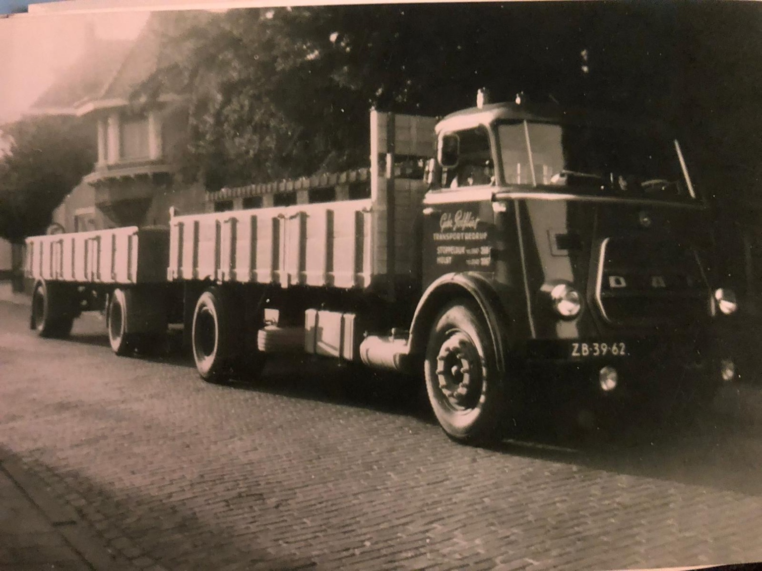 Historische vrachtwagen Transport Polfliet